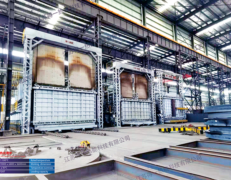 蓄热式台车热处理炉